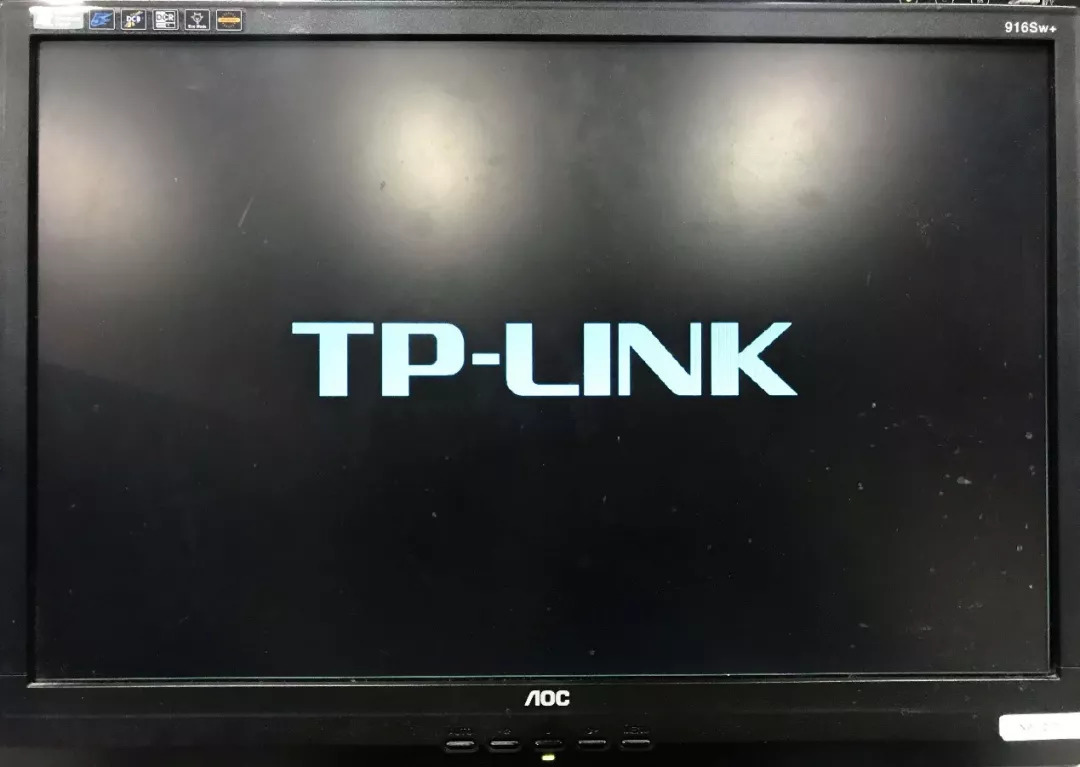 排障啟動後長時間停在tplinklogo